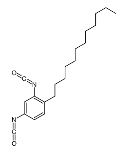 1-dodecyl-2,4-diisocyanatobenzene Structure