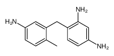 4-[(5-amino-2-methylphenyl)methyl]benzene-1,3-diamine Structure