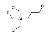 tris(chloromethyl)-(3-chloropropyl)silane结构式