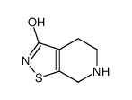 4,5,6,7-tetrahydro-[1,2]thiazolo[5,4-c]pyridin-3-one Structure