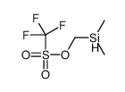 dimethylsilylmethyl trifluoromethanesulfonate Structure