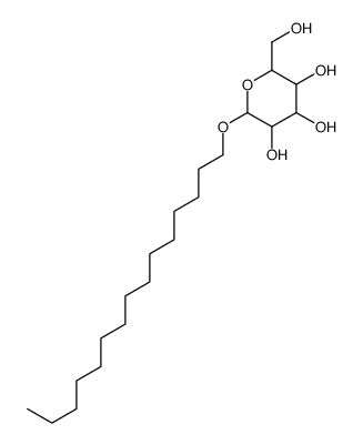 pentadecyl D-glucoside Structure