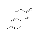 (2R)-2-(3-iodophenoxy)propanoic acid Structure