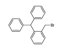 2-Brommethyl-triphenylmethan结构式