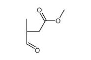 methyl (3S)-3-methyl-4-oxobutanoate Structure