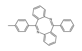 12-(4-methylphenyl)-6-phenyl-dibenzo[b,f][1,5]diazocine Structure