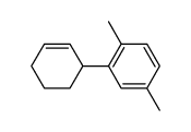 2-cyclohex-2-enyl-1,4-dimethyl-benzene Structure