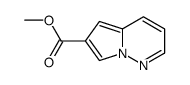 吡咯并[1,2-b]哒嗪-6-羧酸甲酯结构式