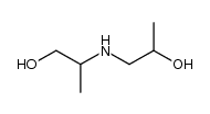 (β-hydroxy-isopropyl)-(2-hydroxy-propyl)-amine结构式