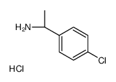(R)-1-(4-Chlorophenyl)ethanamine hydrochloride Structure