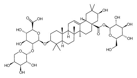 cynarasaponin J结构式