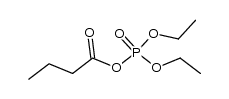 butyryl-phosphoric acid diethyl ester结构式