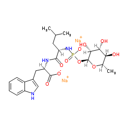磷酰二肽结构式