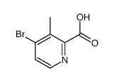 4-BROMO-3-METHYLPICOLINIC ACID Structure