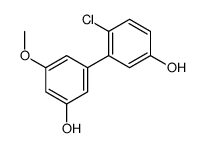 4-chloro-3-(3-hydroxy-5-methoxyphenyl)phenol Structure