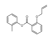 o-tolyl 2-(allyloxy)benzoate结构式
