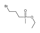 1-bromo-3-[ethoxy(methyl)phosphoryl]propane Structure