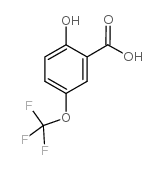 2-羟基-5-(三氟甲氧基)苯甲酸结构式