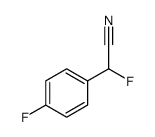 Benzeneacetonitrile, alpha,4-difluoro- (9CI) structure