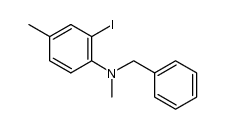 N-benzyl-2-iodo-N,4-dimethylaniline Structure