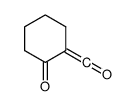 2-(oxomethylidene)cyclohexan-1-one结构式