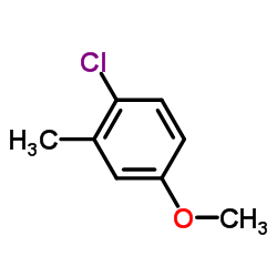 2-Chloro-5-methoxytoluene Structure