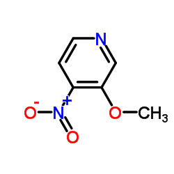 3-甲氧基-4-硝基吡啶结构式