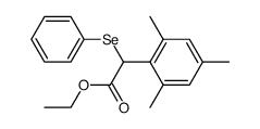 ethyl α-(phenylseleno) mesityl acetate结构式