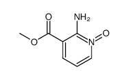 2-aminonicotinic acid methyl ester N-oxide Structure