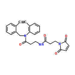 DBCO-Maleimide结构式