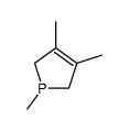 1,3,4-trimethyl-2,5-dihydrophosphole Structure