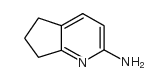 6, 7-Dihydro-5H-cyclopenta[b]pyridin-2-amine Structure