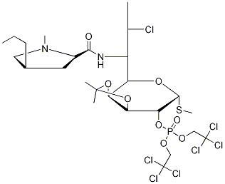 3,4-O-Isopropylidene ClindaMycin 2-[Bis(2,2,2-trichloroethyl)phosphate] picture