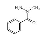 N-甲基苯甲酰肼结构式