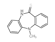 11-methyl-5H-benzo[b][1,4]benzodiazepine-6-thione Structure