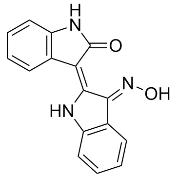 Indirubin-3'-monoxime Structure