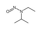 N-乙基-N-异丙基亚硝基胺结构式