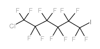 1-CHLORO-6-IODOPERFLUOROHEXANE结构式
