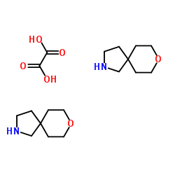 8-氧杂-2-氮杂螺[4.5]癸烷半草酸盐结构式