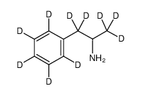 (±)-Amphetamine-d11 Structure
