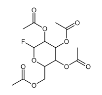 2,3,4,6-Tetra-O-acetyl-D-mannopyranosyl Fluoride Structure