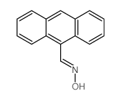 N-(anthracen-9-ylmethylidene)hydroxylamine结构式