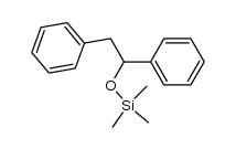 β-phenyl-α-(trimethylsiloxy)ethylbenzene Structure
