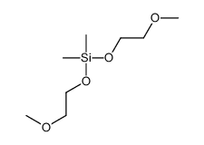 6,6-Dimethyl-2,5,7,10-tetraoxa-6-silaundecane Structure