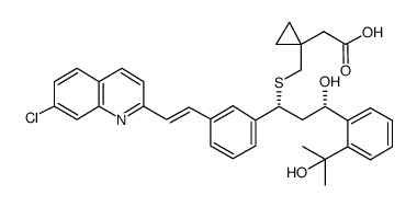 21(S)-Hydroxy Montelukast Structure