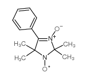 2,2,5,5-四甲基-4-苯基-3-咪唑啉-3-氧化物-1-氧基结构式