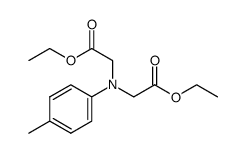 diethyl 2,2'-(p-tolylazanediyl)diacetate Structure