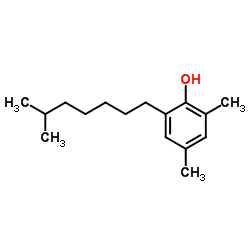2,4-二甲基-6-异辛基苯酚结构式