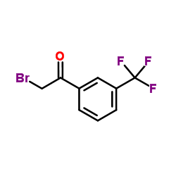 2-Bromo-1-(3-(trifluoromethyl)phenyl)ethanone Structure