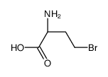(R)-2-氨基-4-溴丁酸结构式